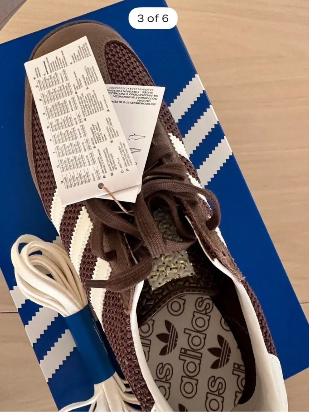 adidas Men’s Brown & Cream Retro Sneaker